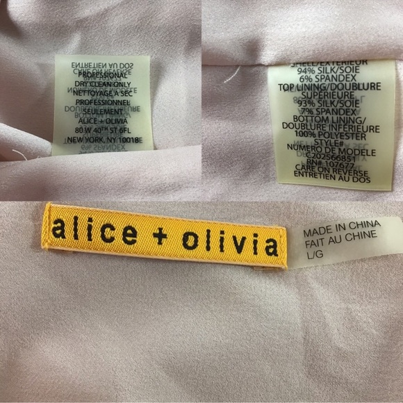 Alice + Olivia Robin One Shoulder Maxi Dress - Picture 8 of 8